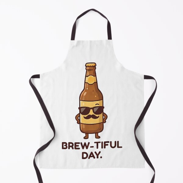 Item preview, Funny Beer Bottle Brewtiful Day Character designed and sold by k3rstman1.