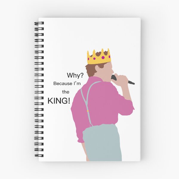 Item preview, why? because i’m the king designed and sold by delicate-pov.