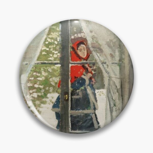 Item preview, The Red Cape (Madame Monet) designed and sold by SharonTheFirst.