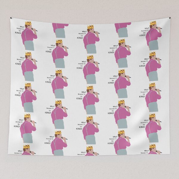 Item preview, why? because i’m the king designed and sold by delicate-pov.