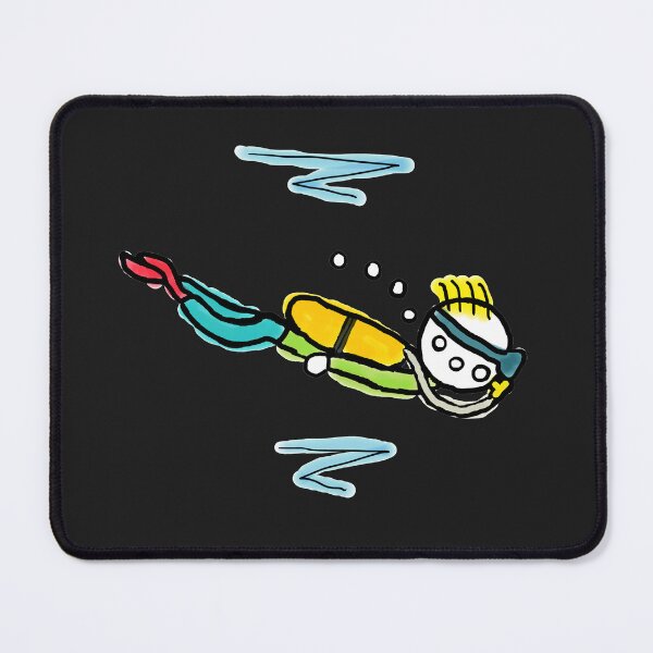 Item preview, Scuba Diving Stickman designed and sold by Mark-Ewbie.