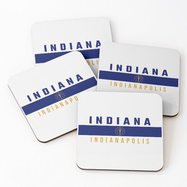 Item preview, Indiana Pride: Indianapolis Heritage Gold & Blue Edition designed and sold by mashmosh.
