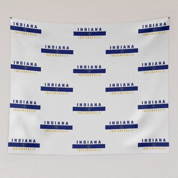 Item preview, Indiana Pride: Indianapolis Heritage Gold & Blue Edition designed and sold by mashmosh.