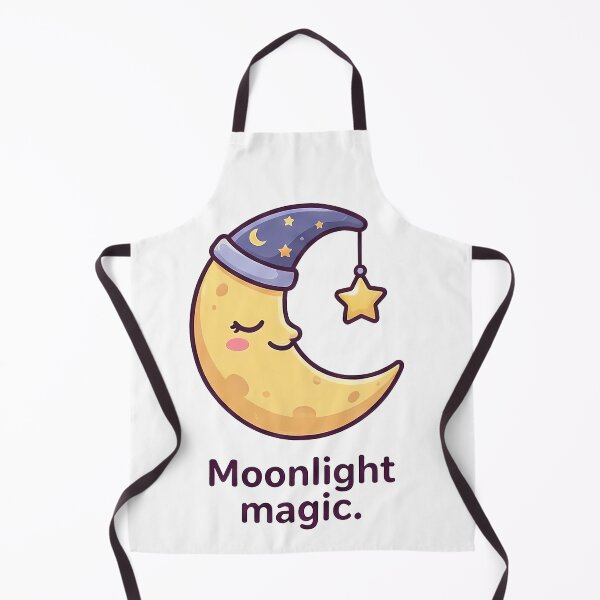 Item preview, Moonlight Magic Sleeping Crescent Moon designed and sold by k3rstman1.