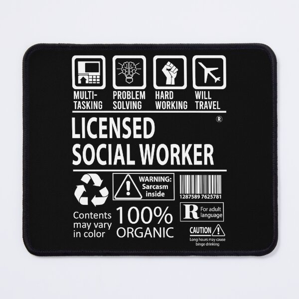 Item preview, Licensed Social Worker designed and sold by vanejamofedau.