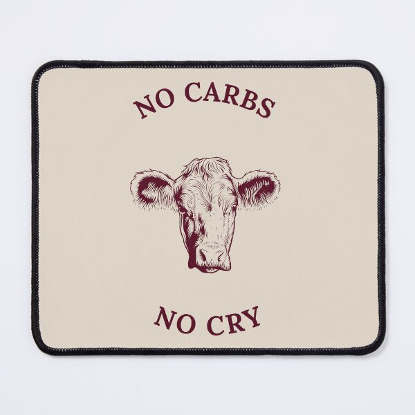 Item preview, No Carbs No Cry Funny Keto Carnivore Diet designed and sold by Harmonick-Tees.