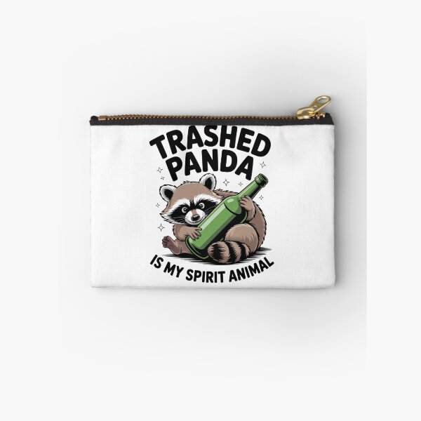 Item preview, Trashed Panda Spirit Animal Raccoon designed and sold by MeowtivationP.