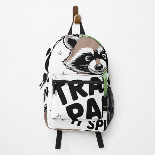 Item preview, Trashed Panda Spirit Animal Raccoon designed and sold by MeowtivationP.