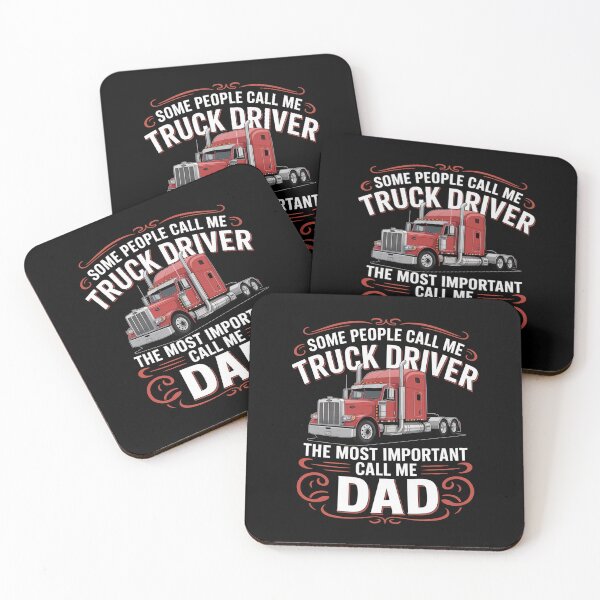 Item preview, Truck Driver Dad  designed and sold by MeowtivationP.