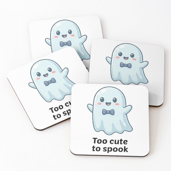 Item preview, Too Cute To Spook Adorable Ghost designed and sold by k3rstman1.