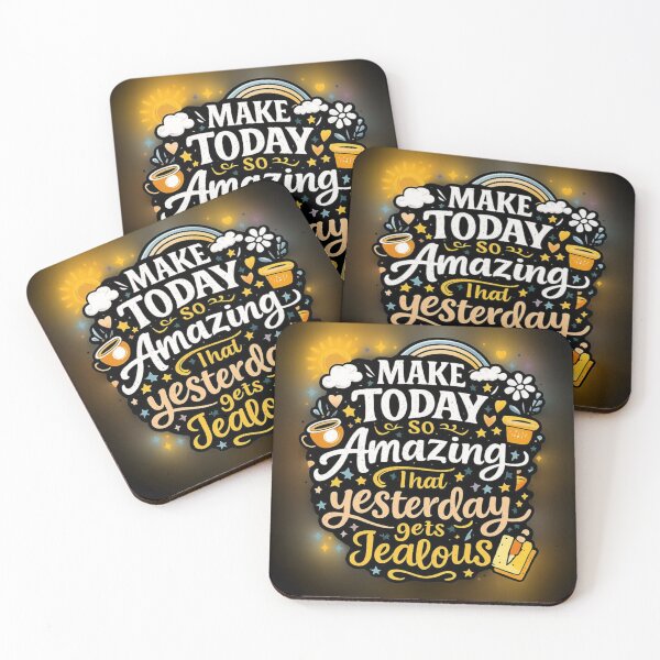 Item preview, Make Today So Amazing – Motivational Quote Digital Art T-Shirt Design designed and sold by affiliatevera10.