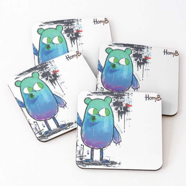 Item preview, Homybear - Minimalist Healing Art Toy Aesthetic designed and sold by homybear.