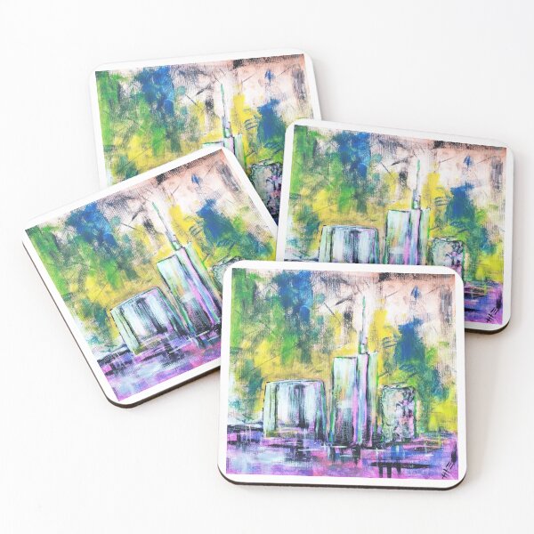Item preview, Copy of Informal Concrete: Milan Visions - Skyline 5 designed and sold by ElenaMauriArt.