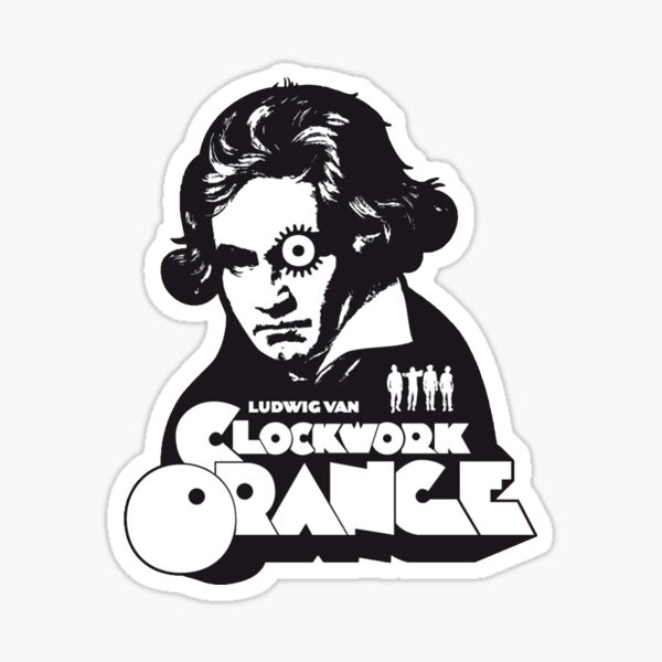 Clockwork Orange Stickers Redbubble