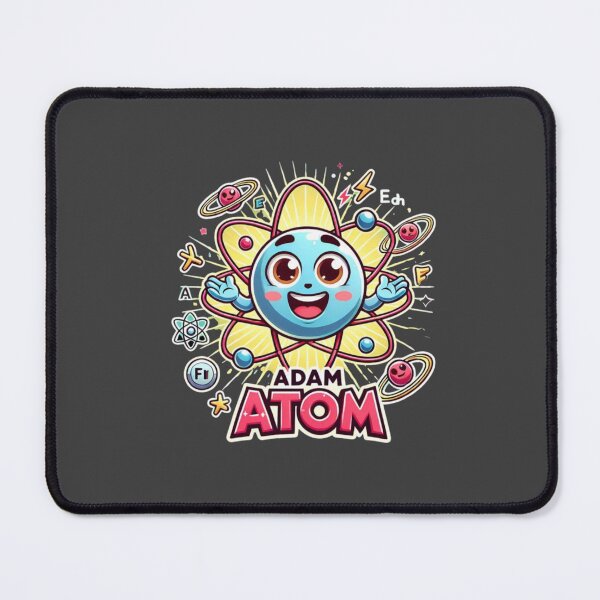 Item preview, Adam Atom – Atomic Physics Concept & Science Wordplay Design designed and sold by RollFuzzy.