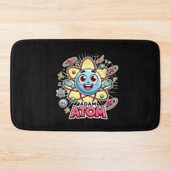 Item preview, Adam Atom – Atomic Physics Concept & Science Wordplay Design designed and sold by RollFuzzy.