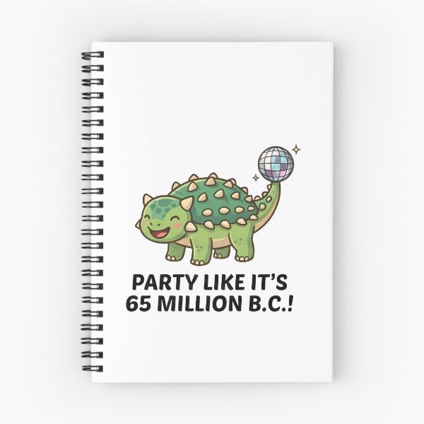 Item preview, Prehistoric Party Dinosaur Ankylosaurus Disco Ball designed and sold by k3rstman1.