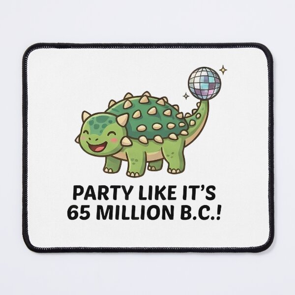 Item preview, Prehistoric Party Dinosaur Ankylosaurus Disco Ball designed and sold by k3rstman1.