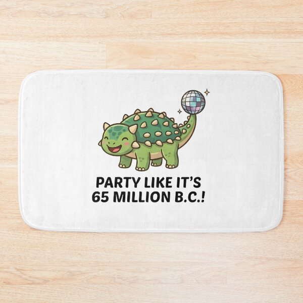 Item preview, Prehistoric Party Dinosaur Ankylosaurus Disco Ball designed and sold by k3rstman1.