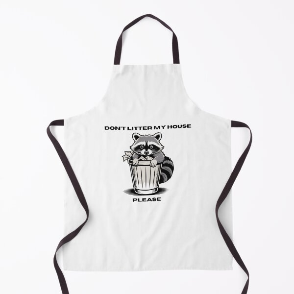 Item preview, Raccon "Don't litter my house please" designed and sold by Chris-graphics-art.