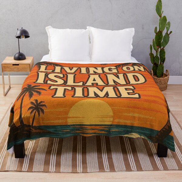 Item preview, Living On Island Time - Island, beach, palm trees and the sea - No. 02 - 9216x9216 designed and sold by darky72.