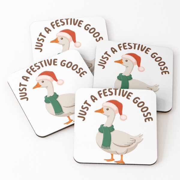 Item preview, Funny Festive Goose Santa Hat Cozy Holiday Christmas Winter designed and sold by Stor04u.