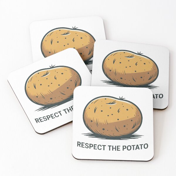 Item preview, Respect The Potato Minimal Illustration designed and sold by MonkiFlipp.