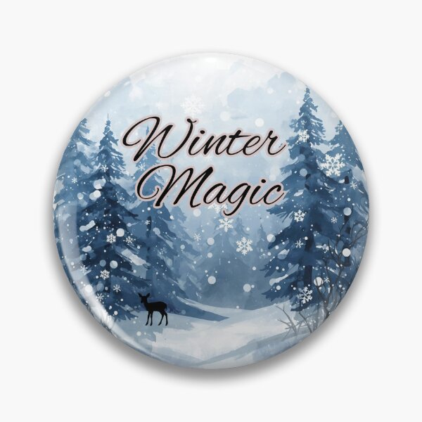 Item preview, Winter Magic – Serene Snowy Forest Scene designed and sold by mycreastyle.