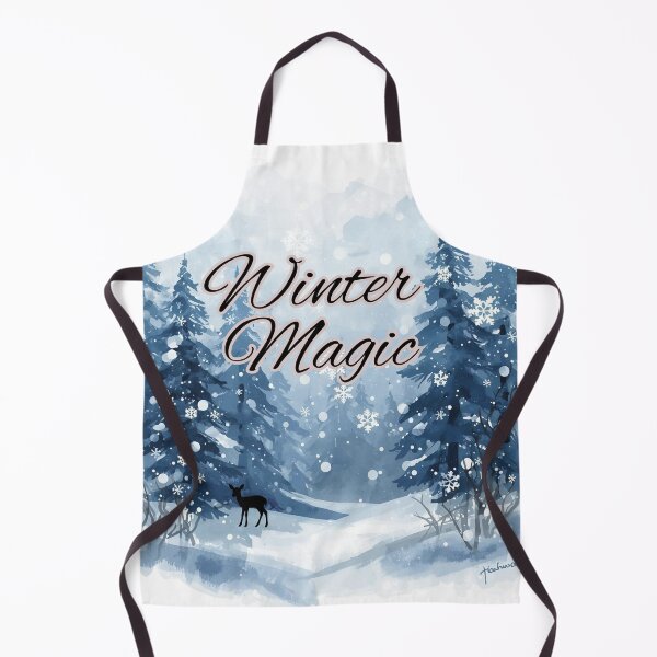 Item preview, Winter Magic – Serene Snowy Forest Scene designed and sold by mycreastyle.