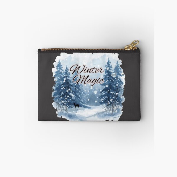 Item preview, Winter Magic – Serene Snowy Forest Scene designed and sold by mycreastyle.