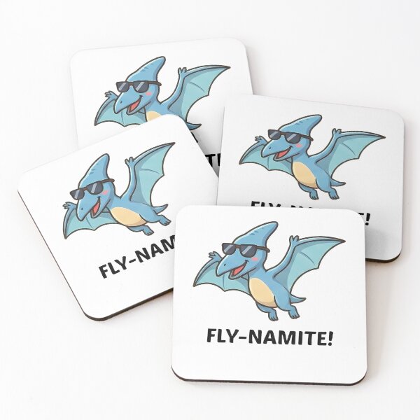 Item preview, Cool Pterodactyl Dinosaur Flying Sunglasses Fly-Namite designed and sold by k3rstman1.