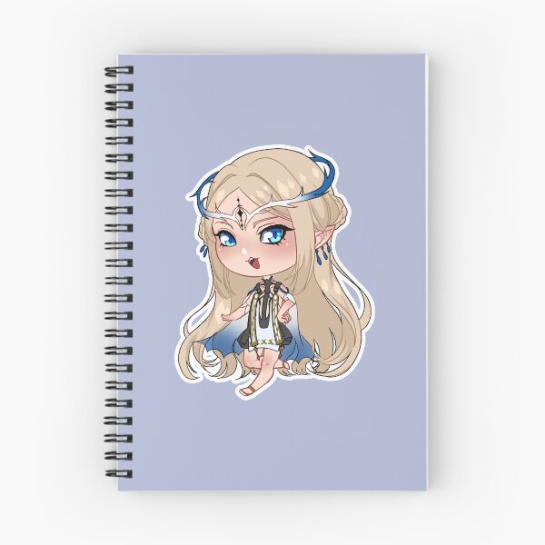 Aperçu de l'œuvre Cartethyia chibi de Wuthering Waves créée et vendue par Chairae Art.
