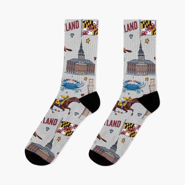 Item preview, Maryland State Pride, Ultimate Icons & Symbols Pattern designed and sold by mashmosh.
