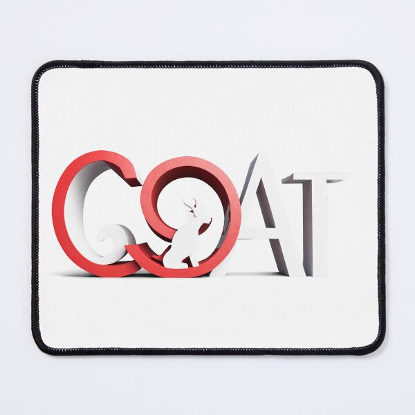 Item preview, Creative Goat Typography design designed and sold by DavidePoggio.