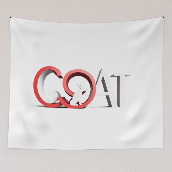 Item preview, Creative Goat Typography design designed and sold by DavidePoggio.