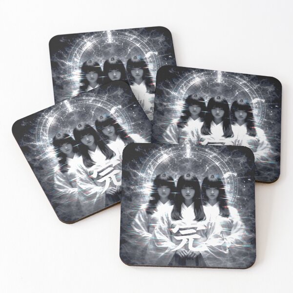 Item preview, Cyberpunk Mystic Triplets Glitch Art designed and sold by Rama_design.