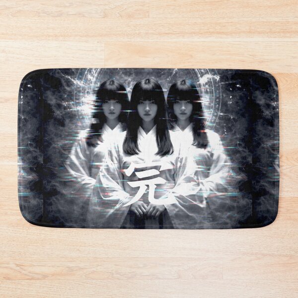 Item preview, Cyberpunk Mystic Triplets Glitch Art designed and sold by Rama_design.
