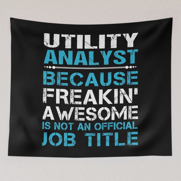 Item preview, Utility Analyst designed and sold by vanejamofedau.