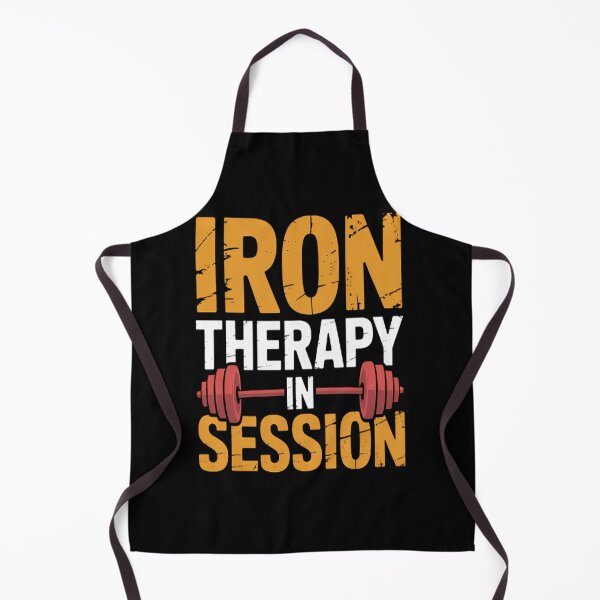 Item preview, Iron Therapy In Session Barbell Gym Weightlifting designed and sold by TheRetroStyle.