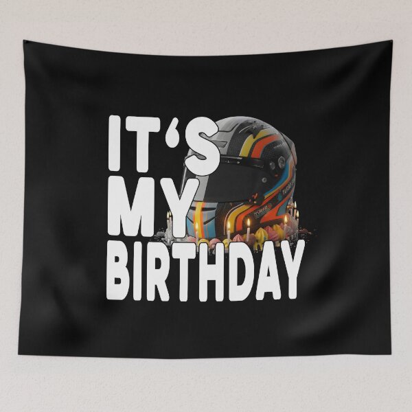Item preview, IT'S MY BIRTHDAY racing drivers birthday motorsport fans birthday motorsport lover racing fanatic  designed and sold by Jt41.