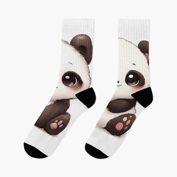 Item preview, Two Ultra-Cute Chibi Baby Pandas Sitting Side by Side designed and sold by mr-zgredzio.