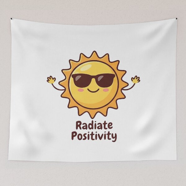 Item preview, Radiate Positivity Cute Happy Sun designed and sold by k3rstman1.