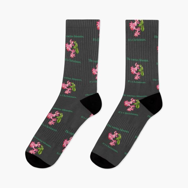 Item preview, The Cactus Blooms. It’s Christmas. designed and sold by mycreastyle.