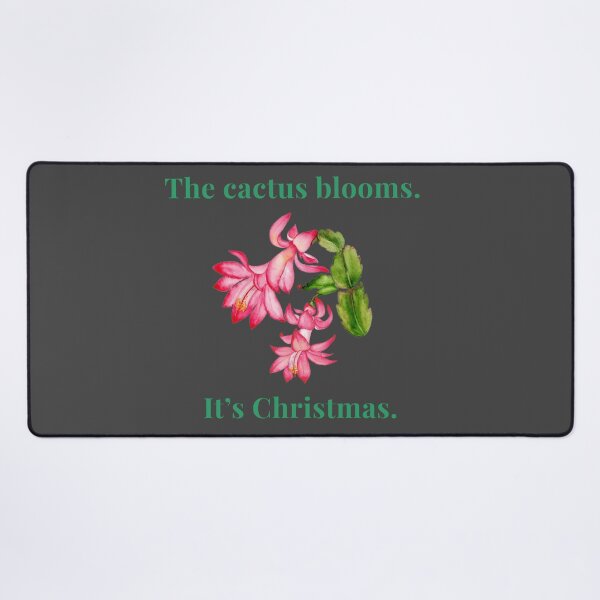 Item preview, The Cactus Blooms. It’s Christmas. designed and sold by mycreastyle.