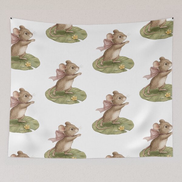 Item preview, Balletcore Aesthetic: Misty Meadow Mouse designed and sold by bapupa.