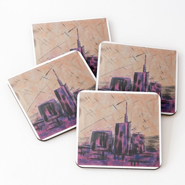 Item preview, Copy of Informal Concrete: Milan Visions - Skyline 7 designed and sold by ElenaMauriArt.