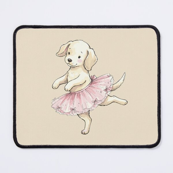 Item preview, Balletcore Aesthetic: Pirouetting Puppy designed and sold by bapupa.