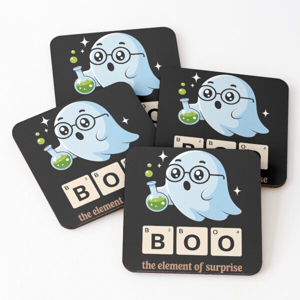 Item preview, Boo The Element Of Surprise Cute Ghost Science Humor  designed and sold by RoyTill0Art.
