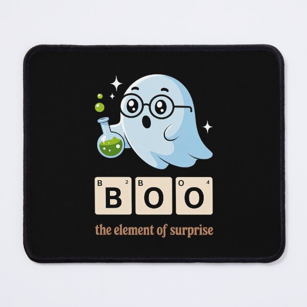 Item preview, Boo The Element Of Surprise Cute Ghost Science Humor designed and sold by RoyTill0Art.