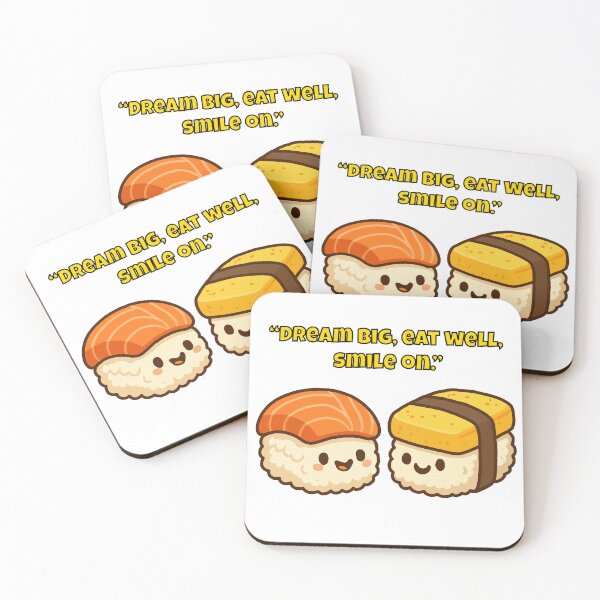 Item preview, Sushi Dreams: Dream Big, Eat Well, Smile On! designed and sold by Latitude 1°N.